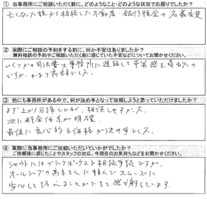 【相続手続】浦安市　O様