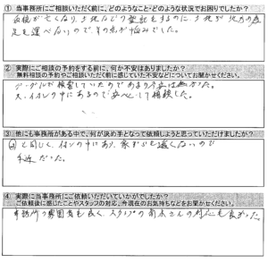 【相続登記】浦安市　K様
